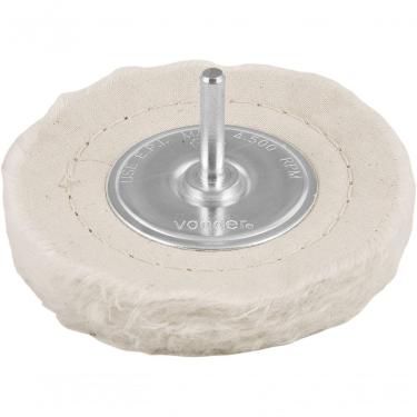 Imagem de Roda De Feltro-pano 4x1-2" Haste 1-4" Para Polimento Vonder