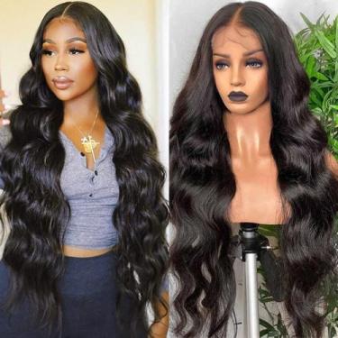 Imagem de Peruca Wingirl 13x5 Lace Front Human Hair Body Wave 28"