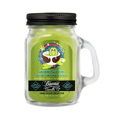 Imagem de Beamer Candle Co. - Skinny Dippin Lime in The Coco Candle - Aroma de limão picante e coco cremoso - Eliminação de odor - Alta fragrância - Pote pequeno de 113 g - Tempo de queima de 22 horas