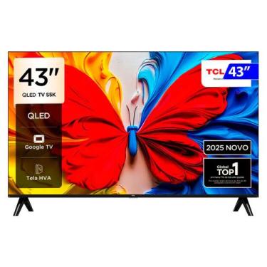 Imagem de Smart TV TCL QLED 43 Full HD Google TV 43S5K - Semp Tcl