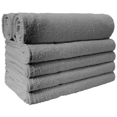 Imagem de Kit Toalha De Rosto Preto Para Salão 120 Unidades