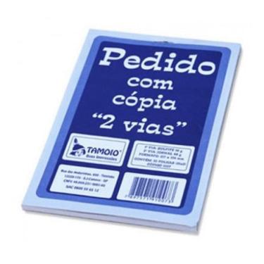 Imagem de Bloco De Pedido Com 2 Vias - 213X163Mm 25X 2 Folhas