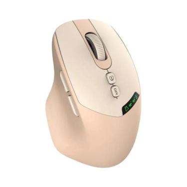 Imagem de Mouse Sem Fio Silencioso De Modo Duplo Bluetooth 2.4G Clique Silencios