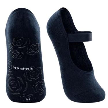 Imagem de Meia Sapatilha Antiderrapante Em Algodão Lupo, 34 a 39, Marinho