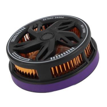 Imagem de Generic Ventilador de Resfriamento do Radiador Telefônico, Supercondução de Adsorção Magnética de Resfriamento de Telefone Silencioso para Transmissão Ao (Preto)