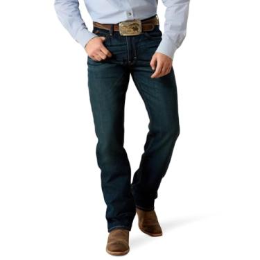 Imagem de Ariat Jeans masculino M4 Low Rise Legacy Boot Cut, Roadhouse, 42W / 36L