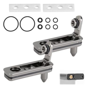 Imagem de KAKUPPA Kit de reparo de isqueiro compatível com Zippo, acessórios de inserção de vedação de vedação de substituição com almofadas de algodão, peças antievaporação para manutenção de inserção