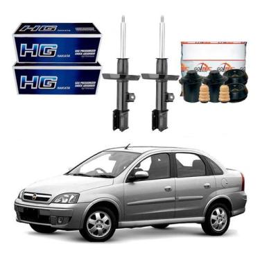 Imagem de Kit Amortecedor Dianteiro Corsa Novo Sedan 1.0 2003 A 2009 - Nakata