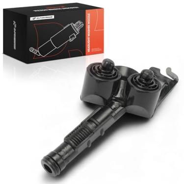 Imagem de A-Premium Bocal de arruela de farol dianteiro esquerdo compatível com Volvo C70 2006-2010, C30 2008-2010, S40 2004-2011, V50 2005-2011, lado do motorista