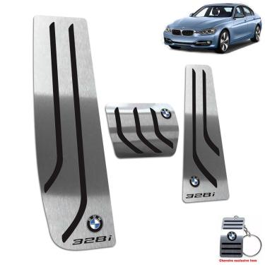 Imagem de Pedaleira Automático + Descanso Bmw 328i 2011 A 2018 Preto