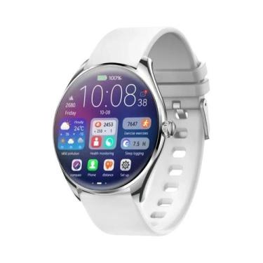 Imagem de Smartwatch Ultra Fino AMOLED De 1,43 Polegadas HD Para Mulheres E Home
