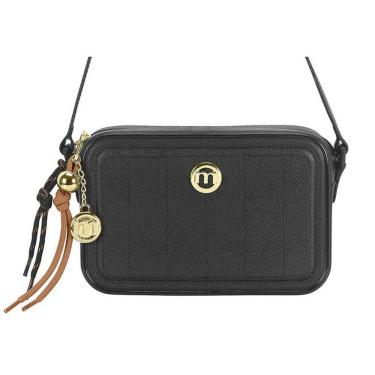 Imagem de Bolsa Feminina Transversal Moleca Borracha Chaveiro 50042.13