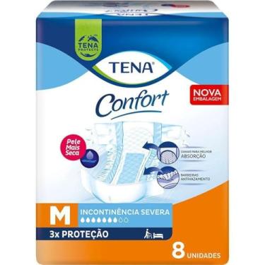 Imagem de TENA Fralda Ger Tena Confort Md 8Un