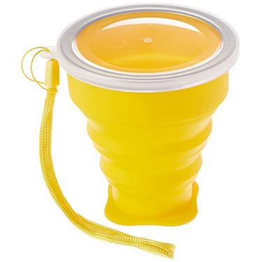 Imagem de Kit 10 x Copo Retrátil De Silicone 200ml