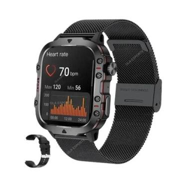 Imagem de Relógio Inteligente Militar Masculino, Monitor De Frequência Cardíaca,