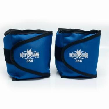 Imagem de Pesinho Peso 3kg de Perna Caneleira Para Fortalecimento Perna Reabilit