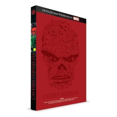 Imagem de Livro Os Vilões Mais Pod Da Marvel - Caveira Vermelha Ed. 01 - Salvat