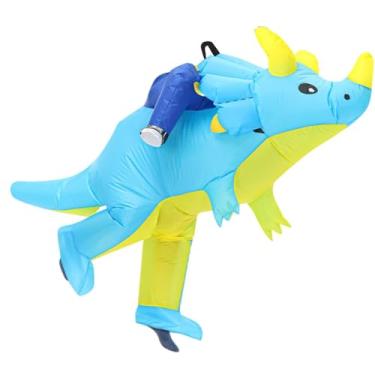 Imagem de Hailong Ming Fantasia Inflável de Dinossauro, Roupa Inflável Versátil E Resistente a Rasgos, Tamanho Infantil