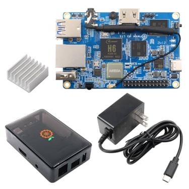 Imagem de Orange Pi 3 LTS Allwinner H6 2GB LPDDR3 8GB EMMC Flash Quad Core 64 Bit Suporte de Computador de Placa Única Android 9.0, Ubuntu, Debian Mini PC