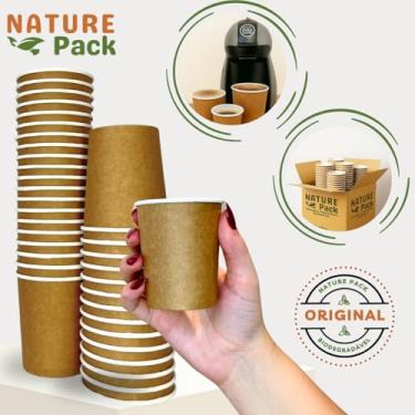 Imagem de Copo de Papel Kraft Biodegradável 140ml Descartável Café, água, sucos, chás 200 Unidades