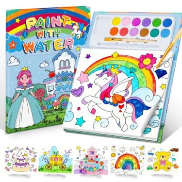 Imagem de Paint with Water Coloring Books for Toddlers, Watercolor Painting Set, Mess Free Arts and Crafts Drawing Activity, Easter for Kid Age 3 4 5 6 7 8