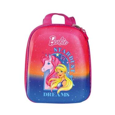 Imagem de Mochila Escolar Infantil Barbie Pegasus Tamanho P