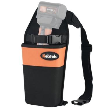 Imagem de Kebtek Bolsa de ferramentas durável para tesouras de poda, versão mais grossa, forro de plástico adicionado, coldre de podador com cinto ajustável de liberação rápida e fivela magnética de fixação