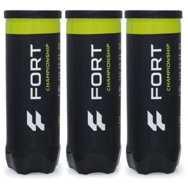 Imagem de Bola de Tênis Fort Championship Pack com 03 Tubos