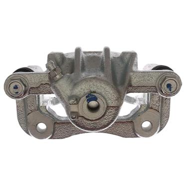 Imagem de ACDelco Conjunto profissional de pinça de freio a disco do lado do passageiro traseiro 18R12761C com pastilhas de cerâmica (revestido carregado), remanufaturado
