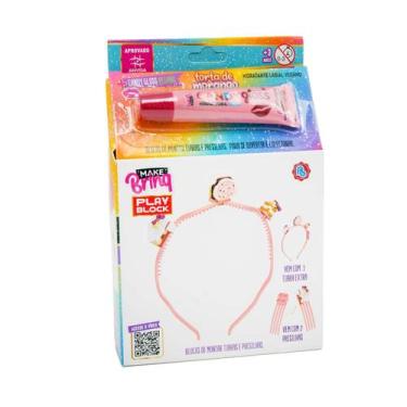 Imagem de Tiaras de Montar C/Gloss Labial Torta de Morango Polibrinq