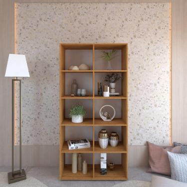 Imagem de Estante Com 10 Nichos Belle freijó