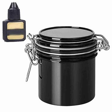 Imagem de ZAWELIYO Caixa de Armazenamento de para Cílios, 3 Slots Evitam a Secagem do Recipiente Adesivo de Extensão de Cílios para Loja, Ferramenta de Extensão de Recipiente Selado de Plástico,