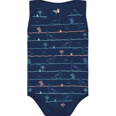 Imagem de Body regata bebe 13583 kiko e kika - Kiko baby, Marinho, P