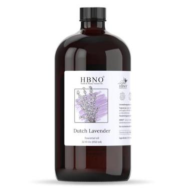 Imagem de Frasco de vidro de 950 ml de óleo essencial HBNO Dutch Lavender
