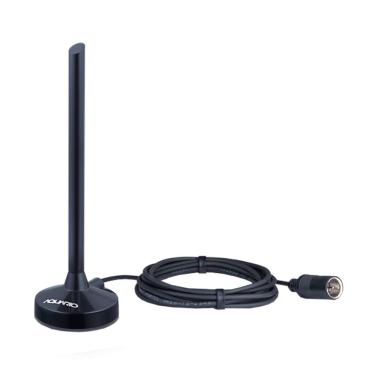 Imagem de Antena Interna/ Externa Aquario Dtv-100P Vhf/ Uhf/ Fm/ Hdtv/ 4K Cabo 2,5M
