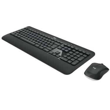 Imagem de Teclado e Mouse Logitech MK540 Advanced Sem Fio Multimídia Tecnologia Unifying Cinza ABNT2-Unissex