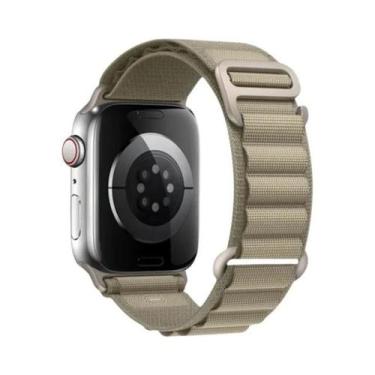 Imagem de Pulseiras De Relógio De Nylon Para Apple Watch Série 10 9 8 7 6 SE Ult
