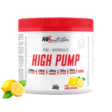 Imagem de Pré Treino High Pump Absolut Sabor Limão Siciliano 300g