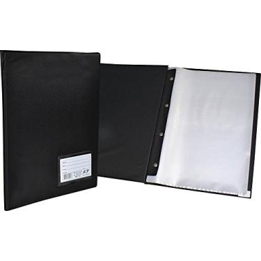 Imagem de Pasta Catalogo com 50 Plásticos, Oficio, 0,06mm, Preta, ACP