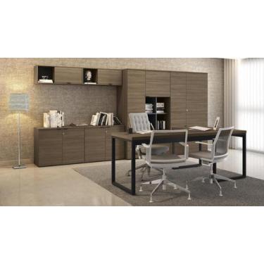 Imagem de Mesa Diretor Escritório 1,90m Cor Munique Kappesberg F190