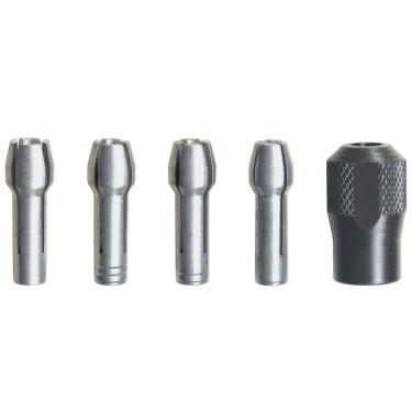Imagem de Kit De Mandril E Pinças Para Micro Retíficas 5 Peças 4485 - 2615504485000 - Dremel Kit Pincas 4485 Dremel