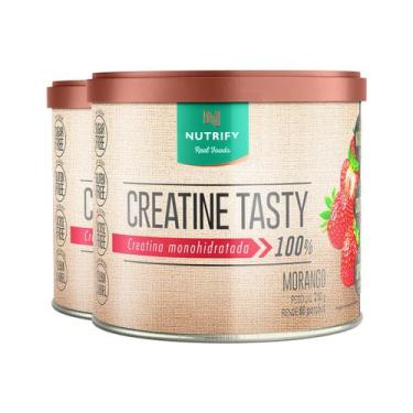 Imagem de Kit 2 Creatina Monohidratada Nutrify 210g Morango