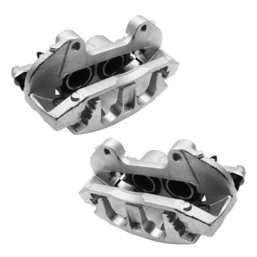 Imagem de GAIASURGE Pinça de freio dianteiro do motorista e do lado do passageiro com suporte compatível com Dodge Grand Caravan 2012-2020; Chrysler Town & Country 2012-2016, 18-B5402 18-B5403, conjunto de 2