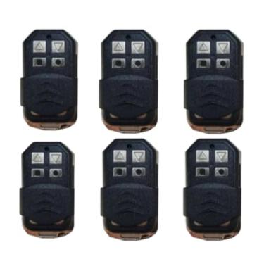Imagem de Kit com 6 Controle Para Porta de Enrolar Garen Ga1001n Frequência 433mhz
