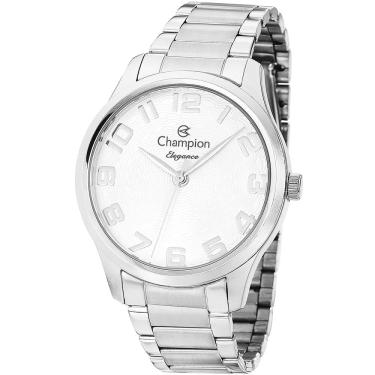 Imagem de Relógio CHAMPION feminino analógico prata CN26064Q