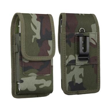 Imagem de Capa camuflada para celular, coldre e clipe de cinto camuflado de grau militar adequado para Samsung Galaxy A16 A15 A13 A12 A55 A42 A36 A35 A25 A23, S24 FE, S20 FE, Apto para BLU G44, Bold K50, C5L