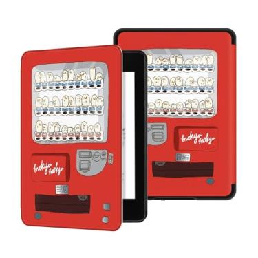 Imagem de Akacy Padrão pintado de TPU com alça para Kindle Paperwhite de 6,8 polegadas 11ª geração lançado em 2021 (Modelo: M2L3EK) com função automática de despertar/dormir/à prova d'água (18)