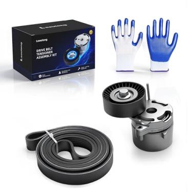 Imagem de Loautong Kit de polia tensora de correia de transmissão para Subaru BRZ/Crosstrek/Forester/Impreza/WRX/XV Crosstrek/Legacy/Outback, H4 2.0L, H4 2.5L, 2011-2020, 90K-39359, 39359