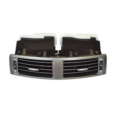 Imagem de Painel de ventilação central painel de ar aquecedor CA compatível com Toyota Lexus IS250 IS350 IS F 2006-2009 Painel de ar condicionado tomada com rodas manuais 55670-53010 5567053010