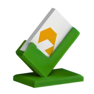 Imagem de Expositor Para CartõEs De Visita, Mesa Multifuncional, Estante Para Sala De Estar E áRea De RecepçãO(Verde)